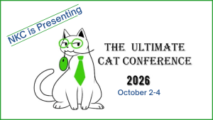 Ultimate Cat Conference logo with NKC Presenting