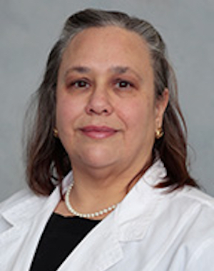 Headshot portrait of Joyce Carnevale, DVM, MS, DABVP